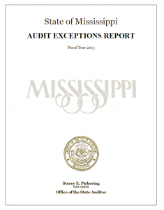 Exception Report Cover